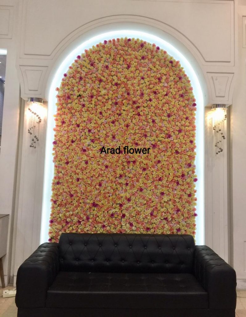 گل مصنوعی دیواری