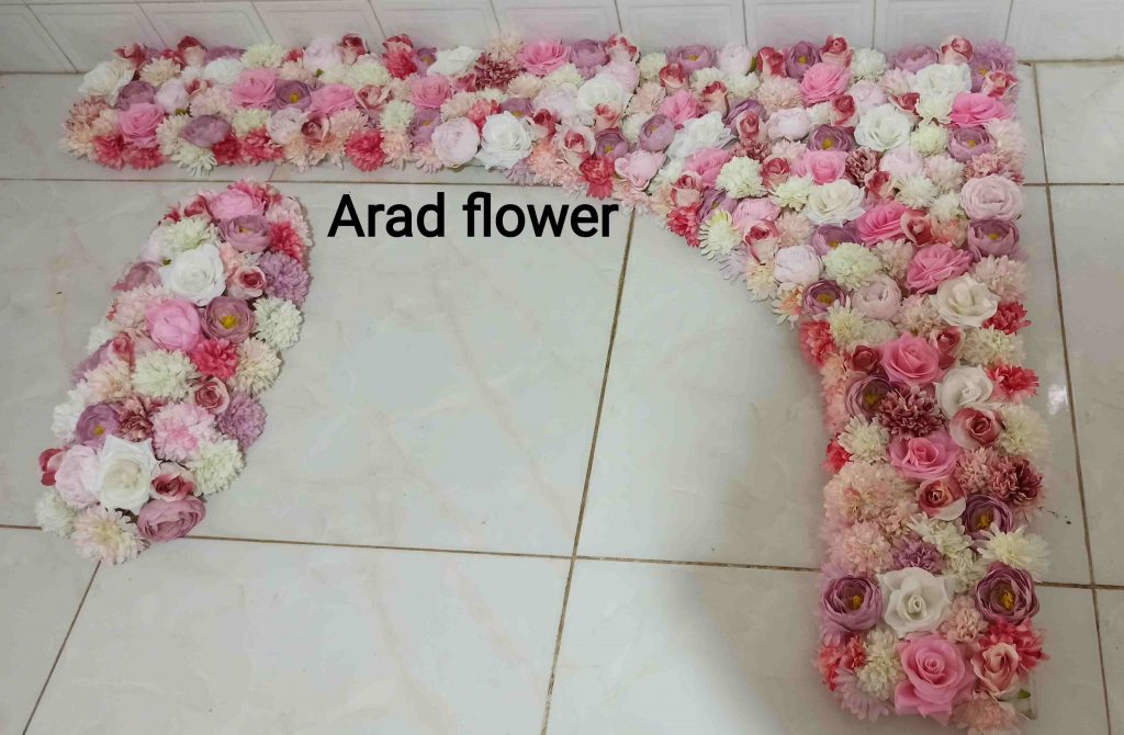 گل آرایی مصنوعی جایگاه عروس