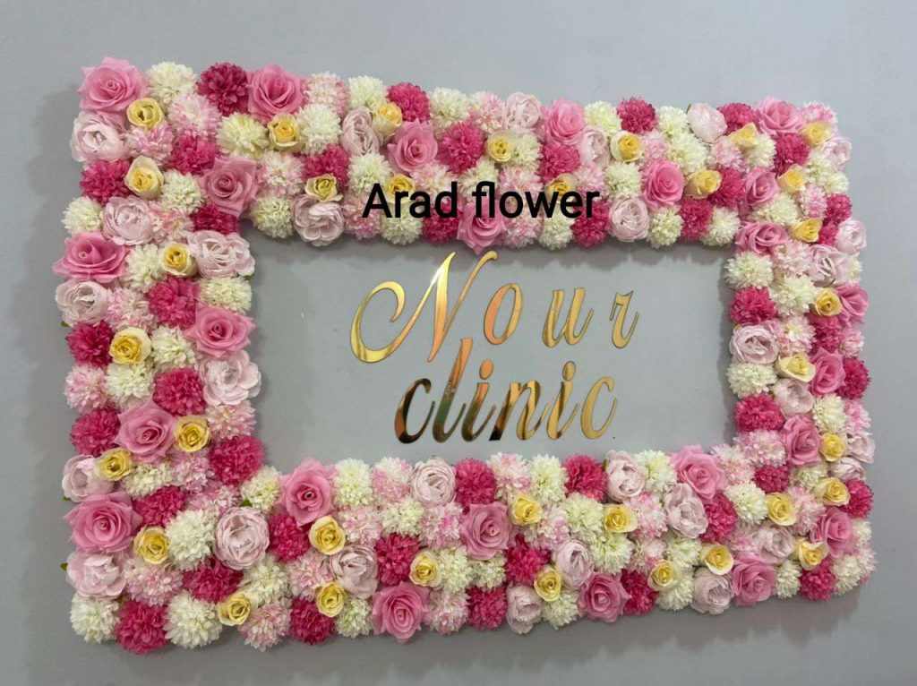 خرید دیوار گل مصنوعی