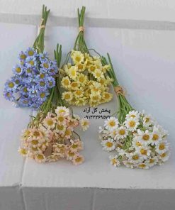 دسته گل بابونه مصنوعی
