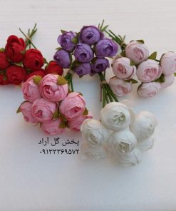 دسته گل پیونی مصنوعی
