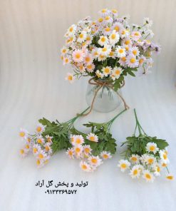 بوته گل مصنوعی بابونه زیبا با کیفیت عال