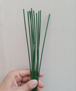 ساقه گل مصنوعی ۲۵ سانتی ۱۰ عددی سیم گلسازی